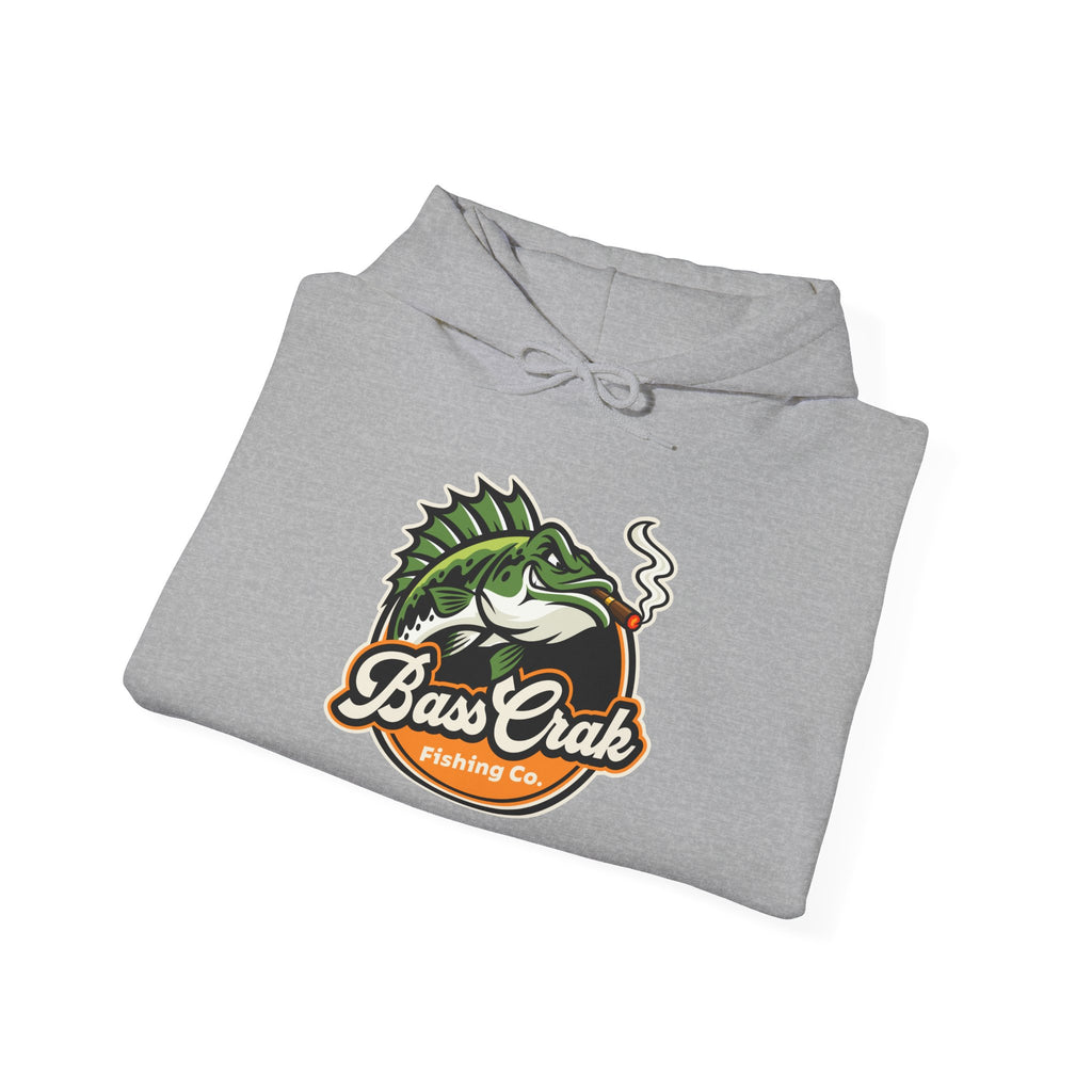 BassCrak Fishing Embroidered Hoodie