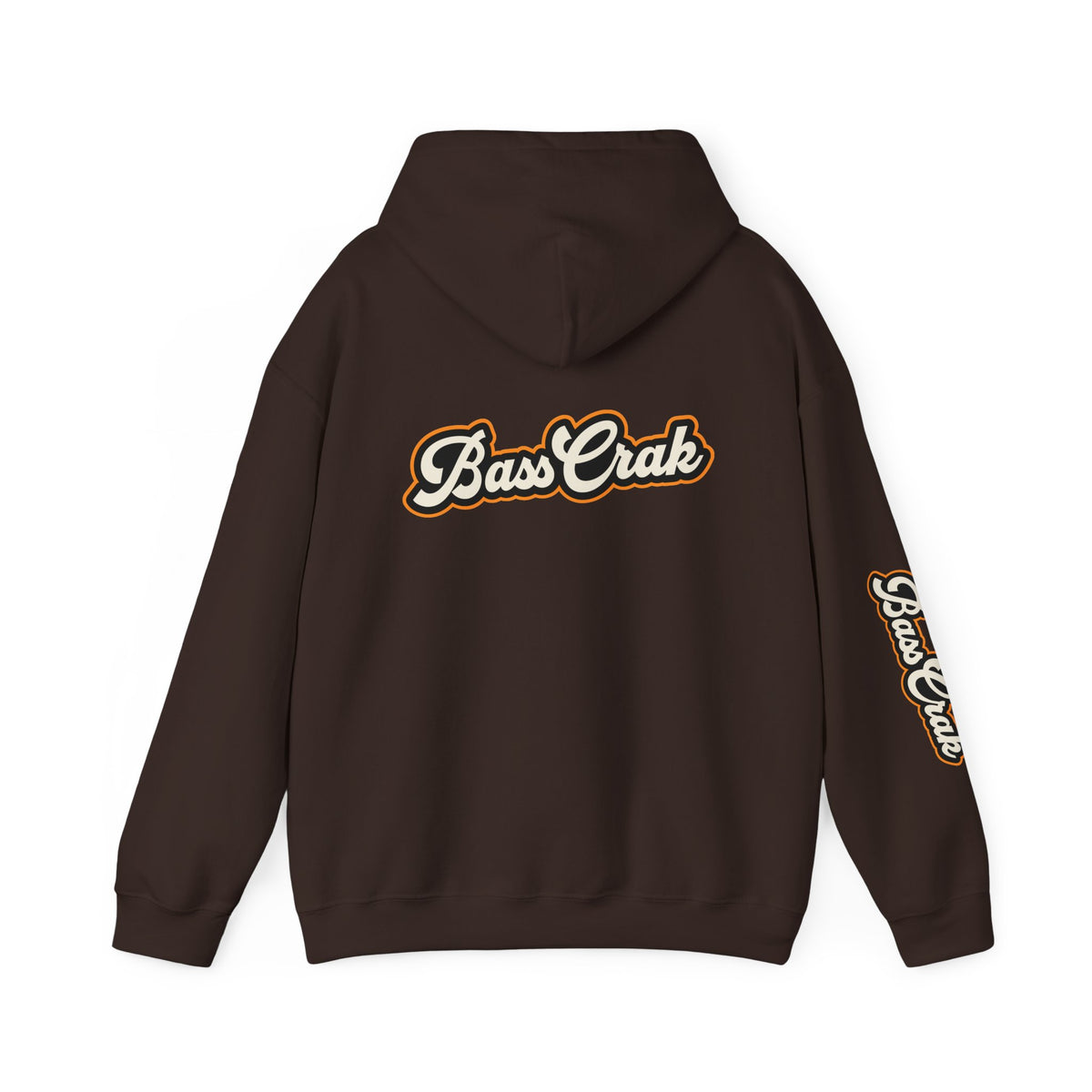 BassCrak Fishing Embroidered Hoodie