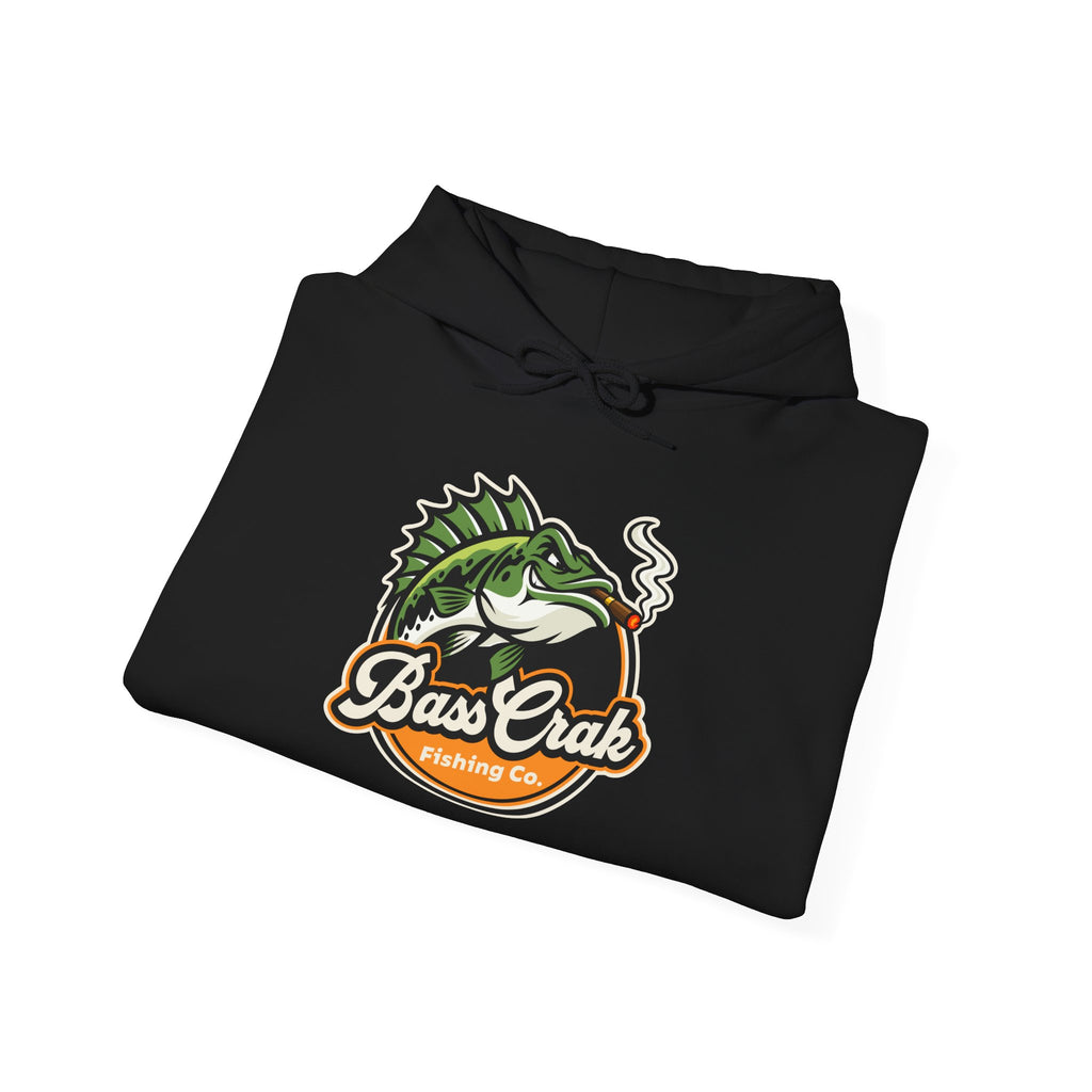 BassCrak Fishing Embroidered Hoodie