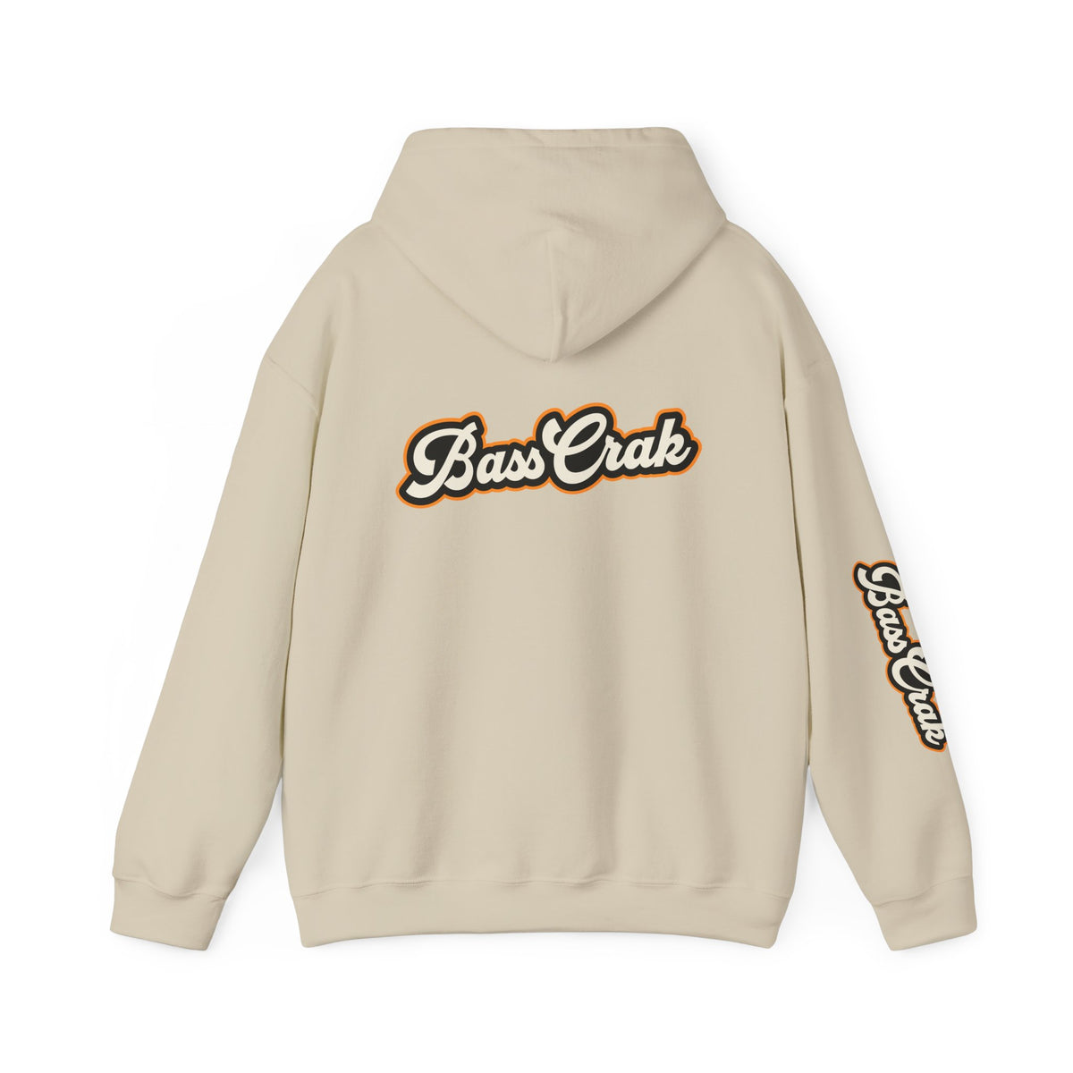 BassCrak Fishing Embroidered Hoodie