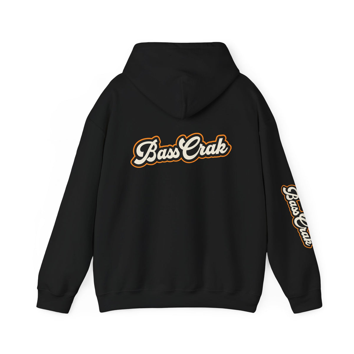 BassCrak Fishing Embroidered Hoodie