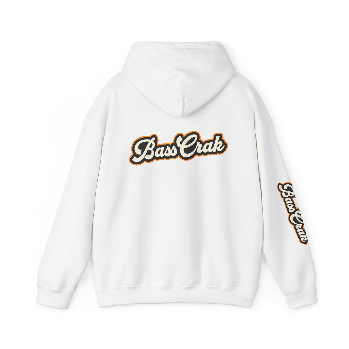 BassCrak Fishing Embroidered Hoodie