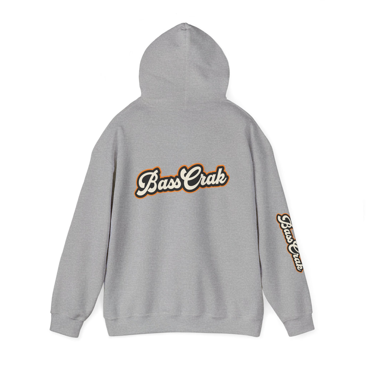 BassCrak Fishing Embroidered Hoodie