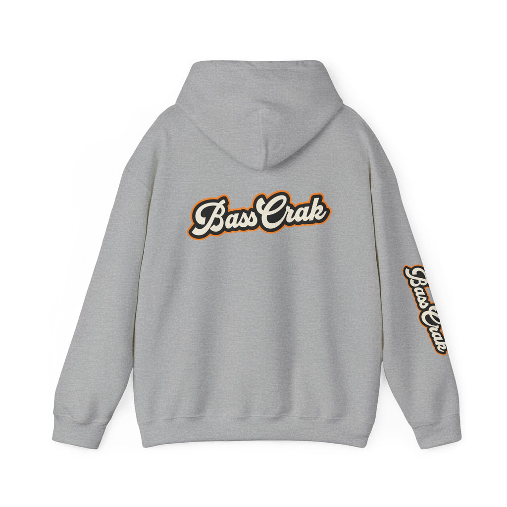BassCrak Fishing Embroidered Hoodie