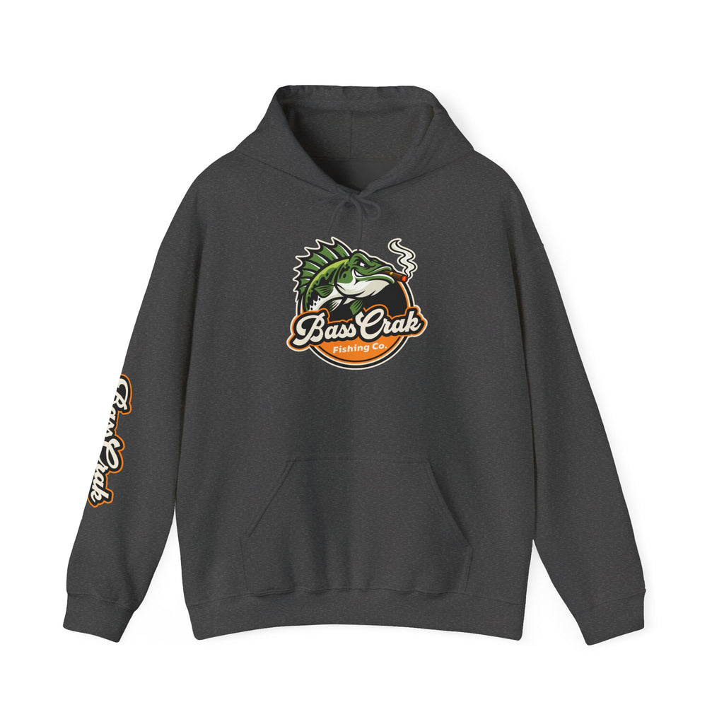 BassCrak Fishing Embroidered Hoodie