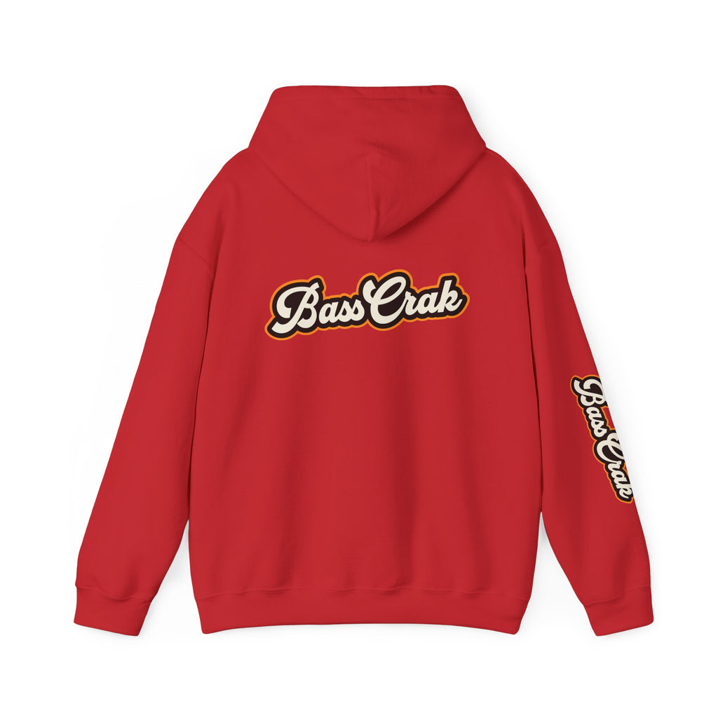 BassCrak Fishing Embroidered Hoodie