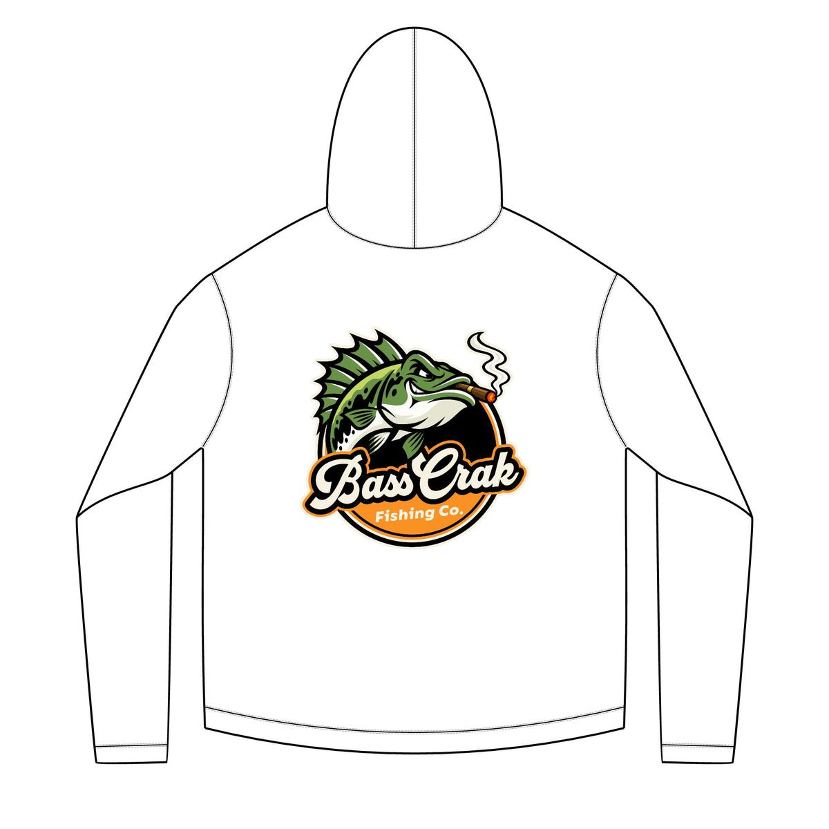 BassCrak Fishing Co. Angler Hoodie