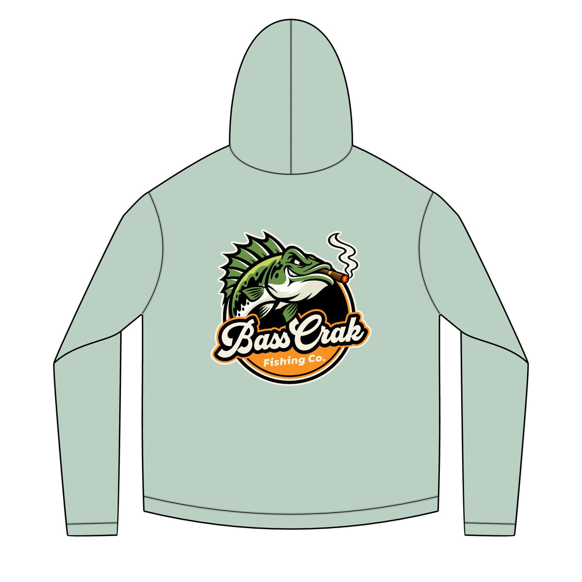 BassCrak Fishing Co. Angler Hoodie