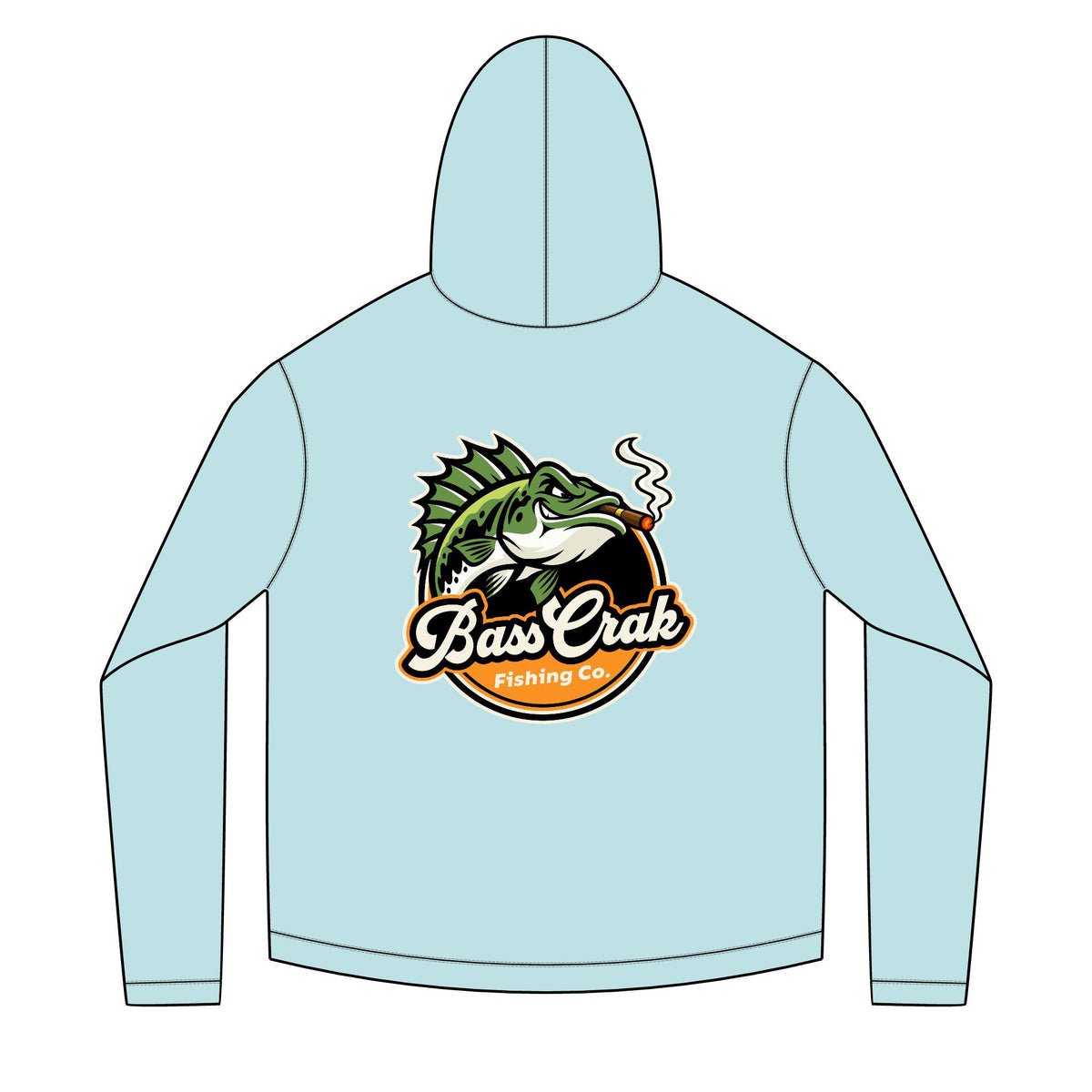 BassCrak Fishing Co. Angler Hoodie