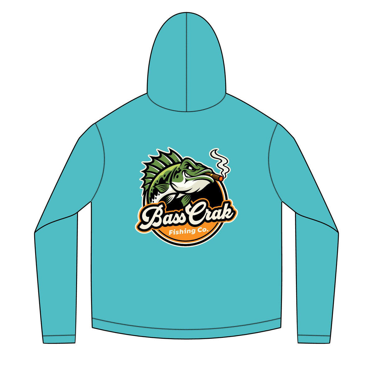 BassCrak Fishing Co. Angler Hoodie