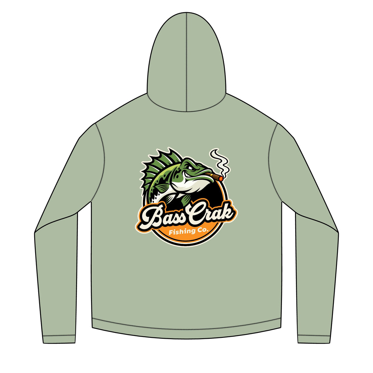 BassCrak Fishing Co. Angler Hoodie