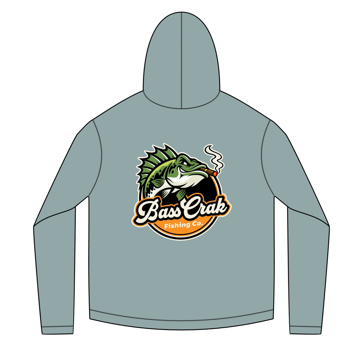 BassCrak Fishing Co. Angler Hoodie