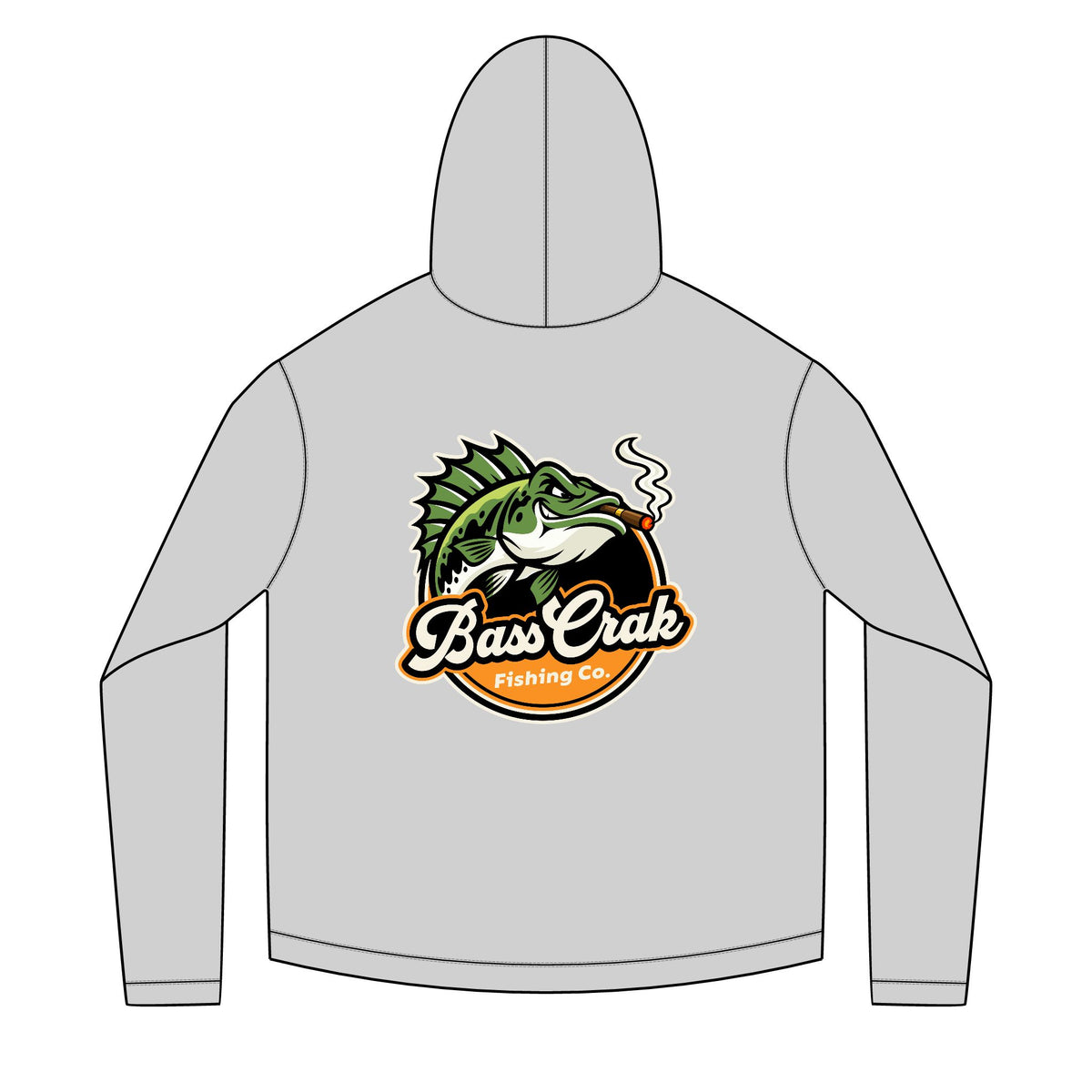 BassCrak Fishing Co. Angler Hoodie