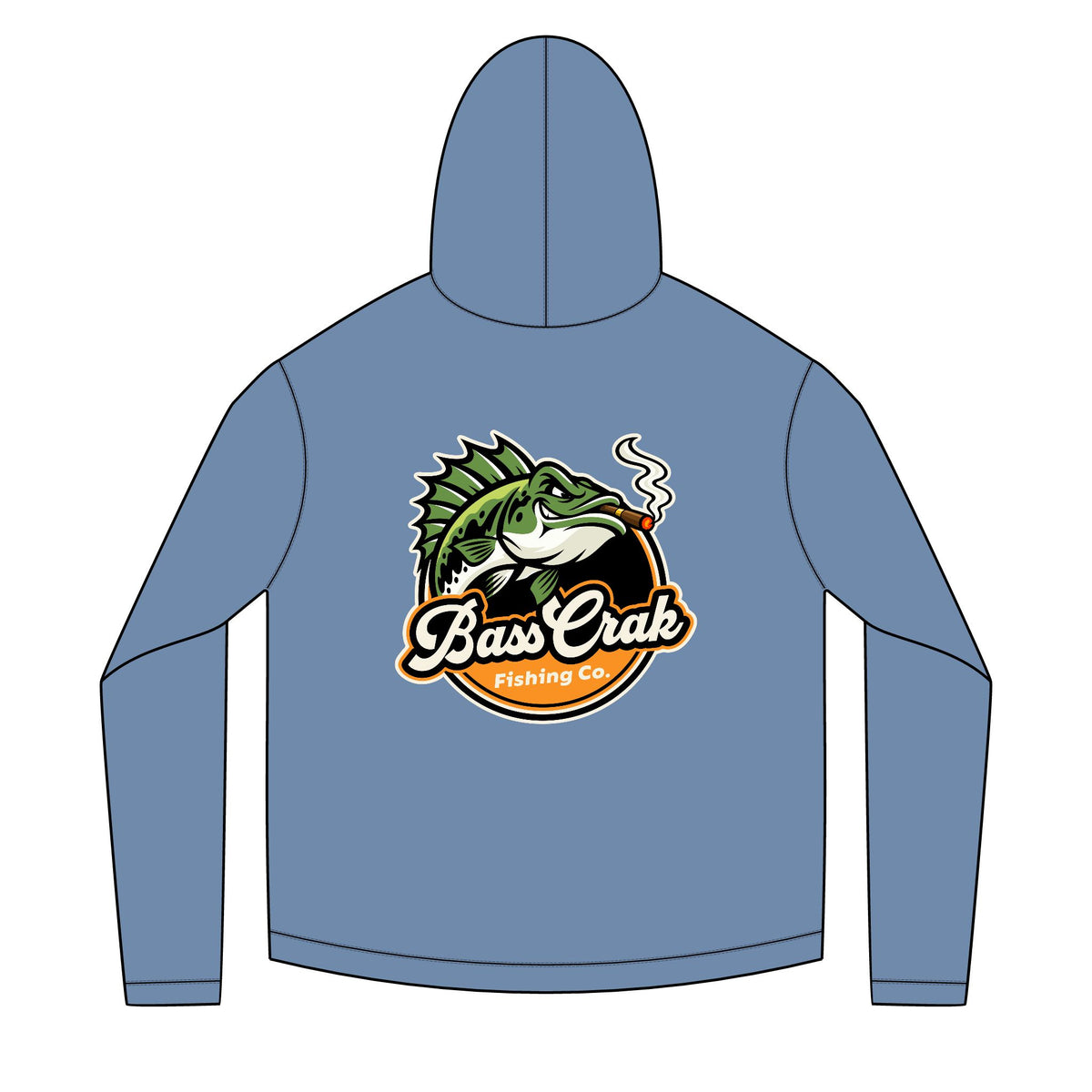 BassCrak Fishing Co. Angler Hoodie