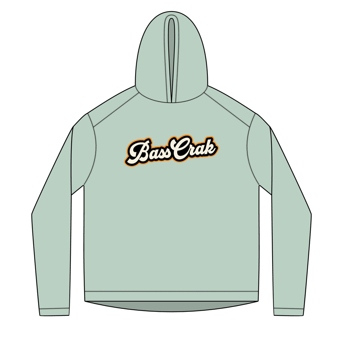 BassCrak Fishing Co. Angler Hoodie