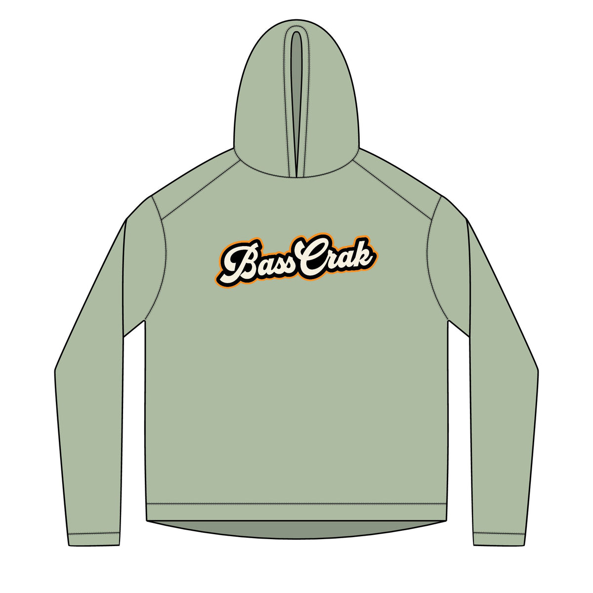 BassCrak Fishing Co. Angler Hoodie