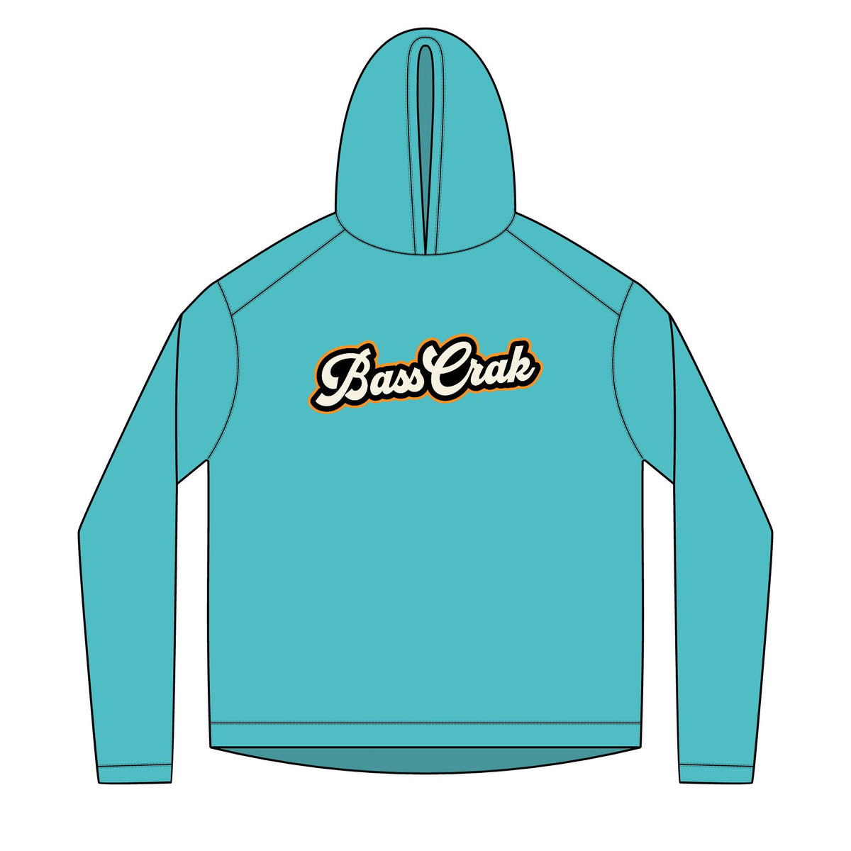 BassCrak Fishing Co. Angler Hoodie