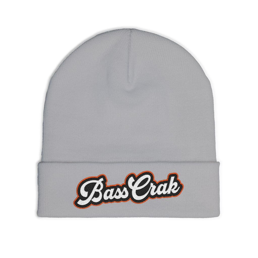 BassCrak Embroidered Knit Beanie