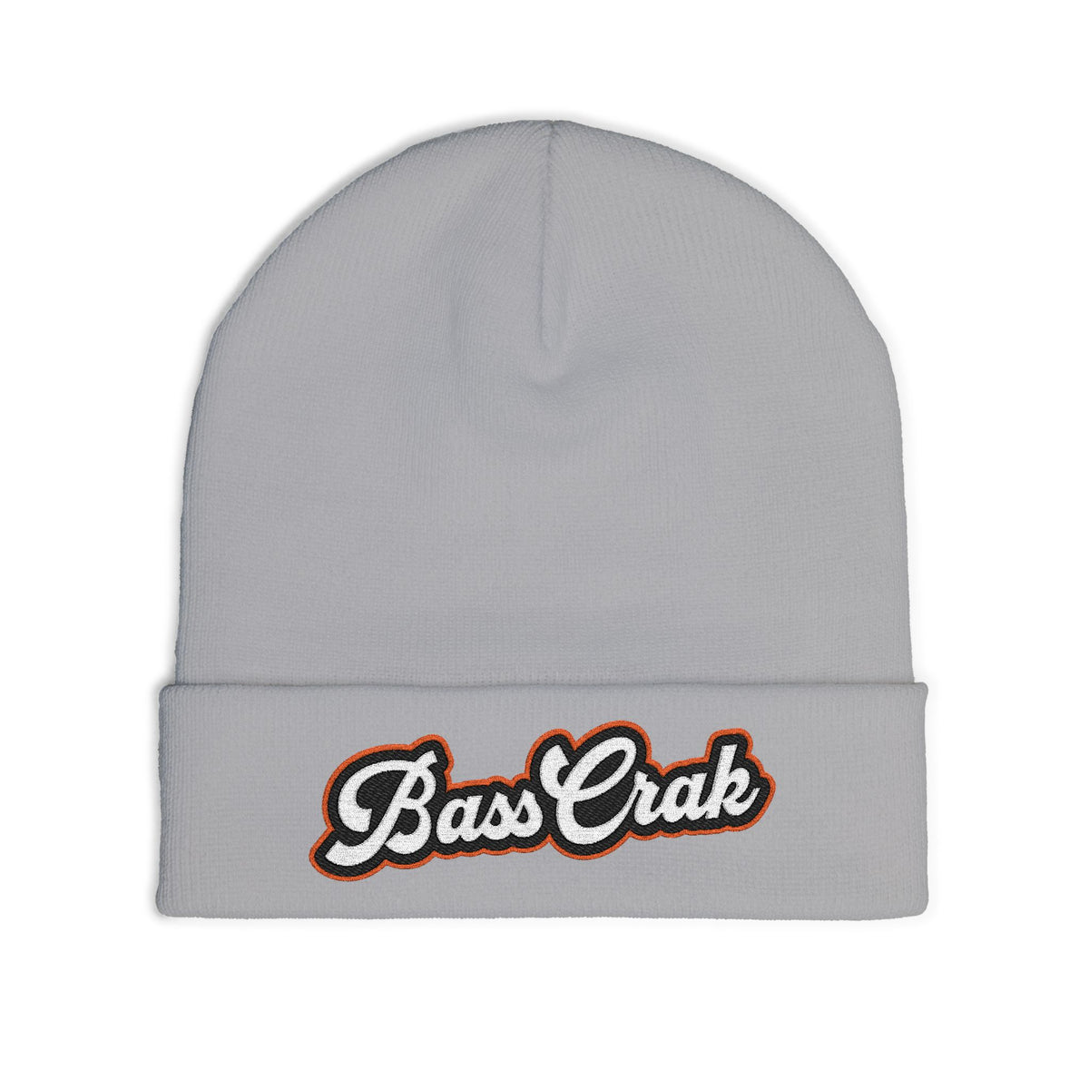 BassCrak Embroidered Knit Beanie