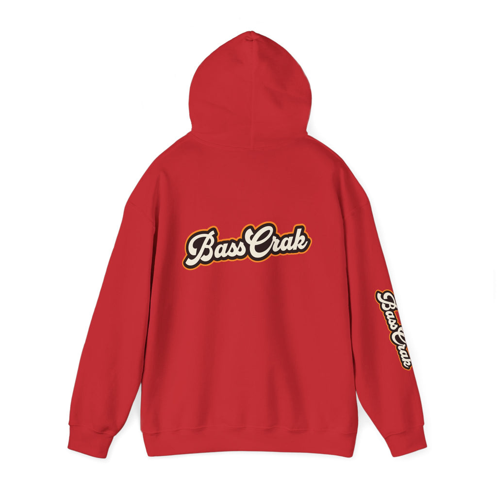BassCrak Fishing Embroidered Hoodie