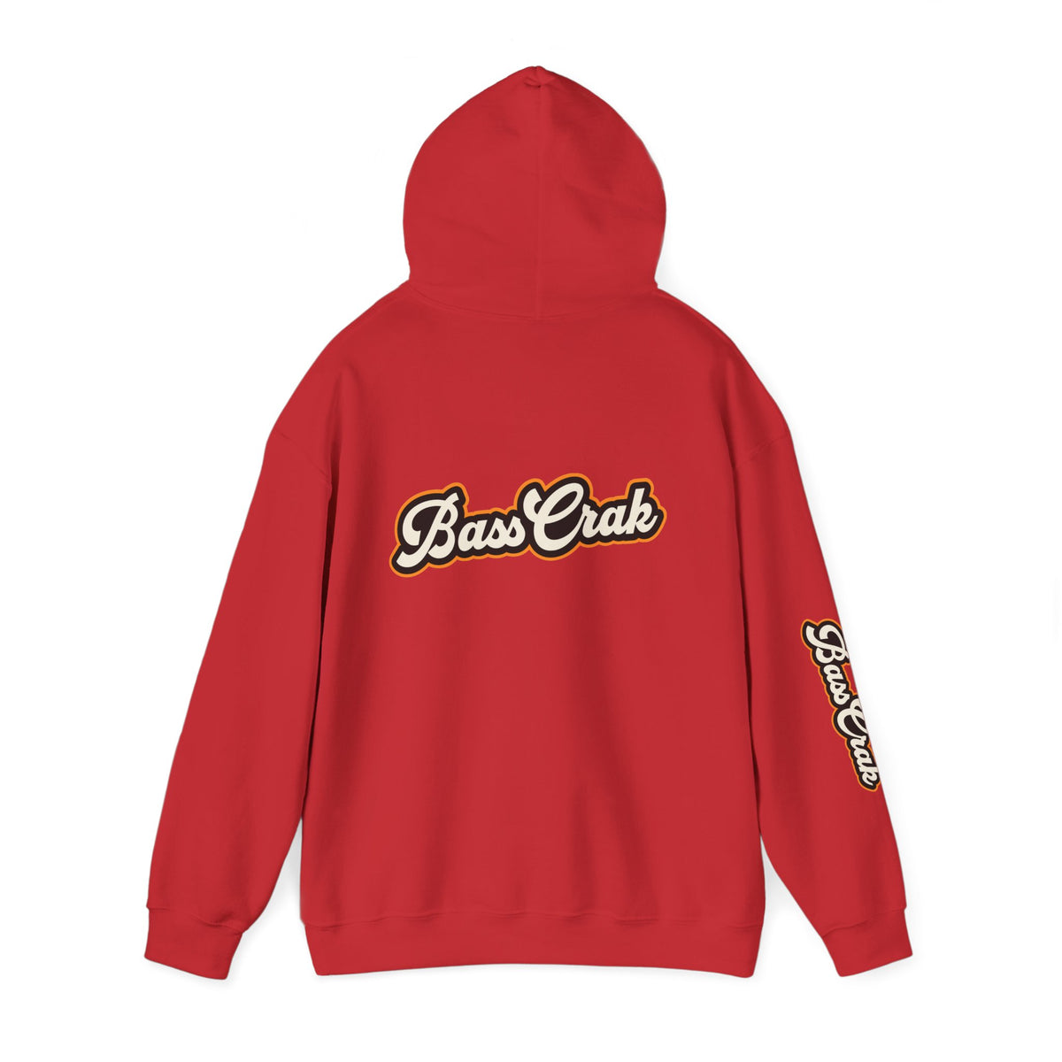 BassCrak Fishing Embroidered Hoodie