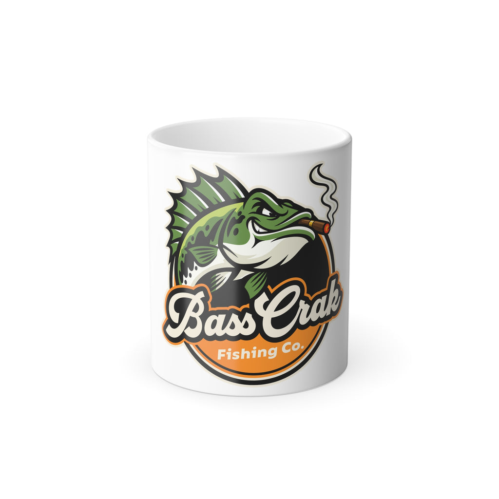 BassCrak Fishing Co. Color-Changing Mug